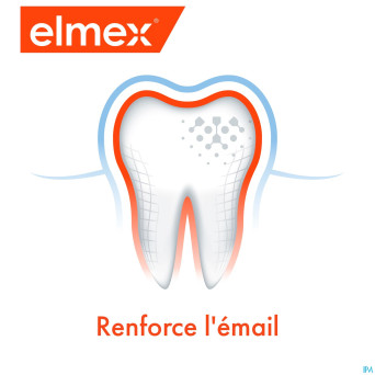 Elmex a/caries blancheur dentifrice tube 75ml