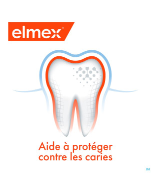 Elmex a/caries blancheur dentifrice tube 75ml
