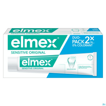 Elmex sensitive dentifrice tube 2x75ml