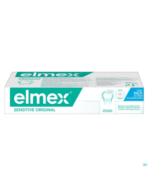Elmex sensitive dentifrice tube 2x75ml