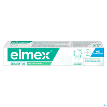 Elmex sensitive nett. fraich. dentifrice tube 75ml