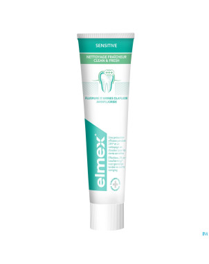 Elmex sensitive nett. fraich. dentifrice tube 75ml