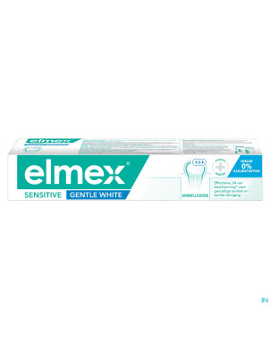 Elmex sensitive blancheur dentifrice tube 75ml