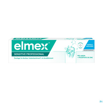 Elmex sensitive professional dentifrice tb 75ml nf