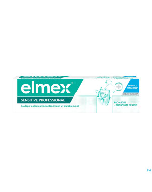 Elmex sensitive professional dentifrice tb 75ml nf