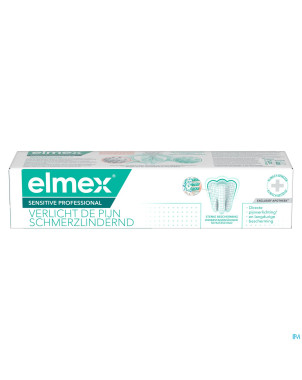 Elmex sensitive professional dentifrice tb 75ml nf