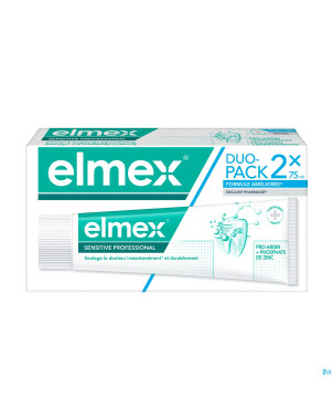 Elmex sensitive professional dentifrice tube2x75ml