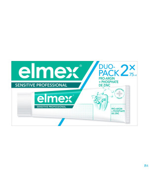 Elmex sensitive professional dentifrice tube2x75ml