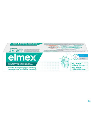 Elmex sensitive professional dentifrice tube2x75ml