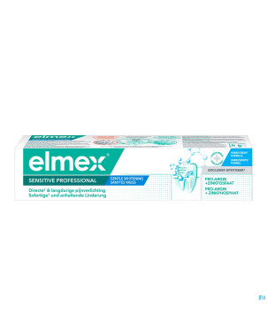 Elmex sensitive profess. dentifrice blancheur 75ml