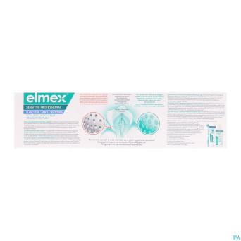 Elmex sensitive profess. dentifrice blancheur 75ml