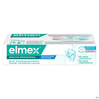 Elmex sensitive pro.dentifrice blanch.2x75ml nf