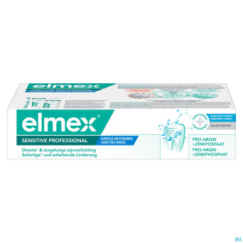 Elmex sensitive pro.dentifrice blanch.2x75ml nf