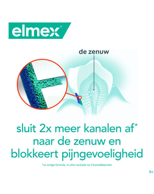 Elmex sensitive pro.dentifrice blanch.2x75ml nf