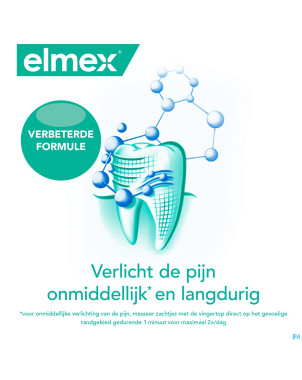 Elmex sensitive pro.dentifrice blanch.2x75ml nf