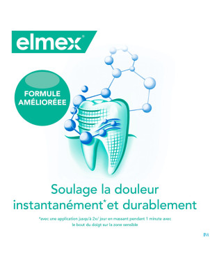 Elmex sensitive pro.dentifrice blanch.2x75ml nf