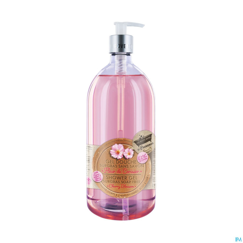 Lpbp gel douche fleur de cerisier 1l