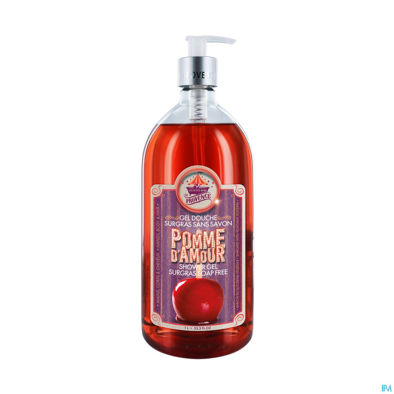 Lpbp gel douche pomme amour    1000ml