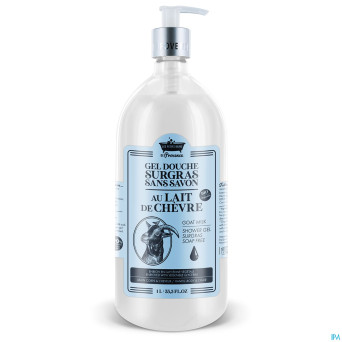 Lpbp gel douche lait chevre 1l