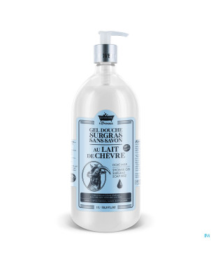 Lpbp gel douche lait chevre 1l