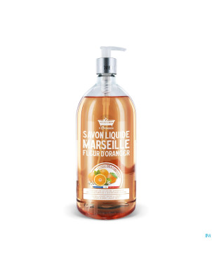 Lpbp savon liquide fleur oranger 1l