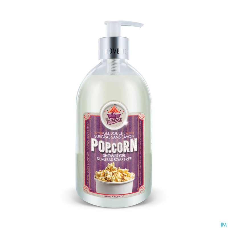Lpbp gel douche pop corn    500ml