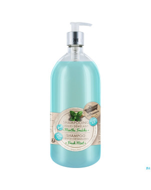 Lpbp shampoing doux demelant menthe fraiche    1l