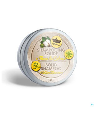 Lpbp shampoing solide fleur coton bte metal   100g