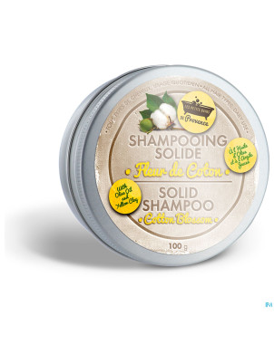 Lpbp shampoing solide fleur coton bte metal   100g