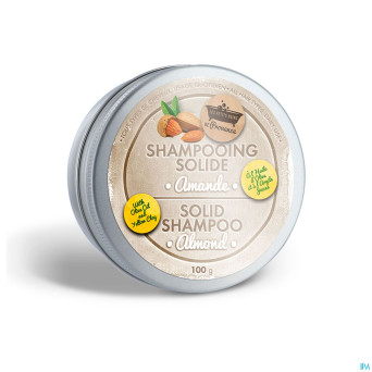 Lpbp shampoing solide amande boite metal    100g