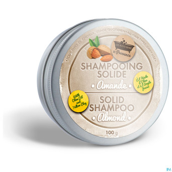 Lpbp shampoing solide amande boite metal    100g