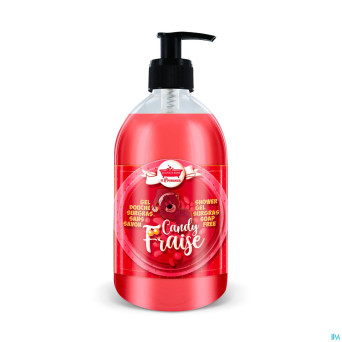 Lpbp gel douche enfant candy fraise    500ml