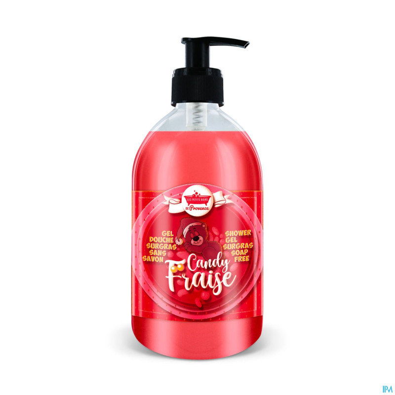 Lpbp gel douche enfant candy fraise    500ml