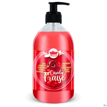 Lpbp gel douche enfant candy fraise    500ml