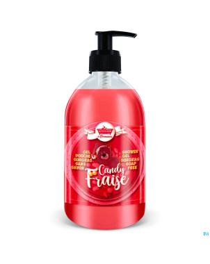 Lpbp gel douche enfant candy fraise    500ml