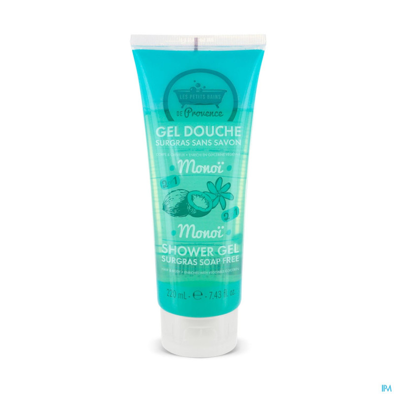 Lpbp gel douche monoi    tube  220ml