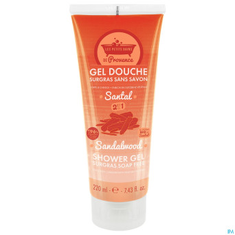 Lpbp gel douche santal    tube   55ml