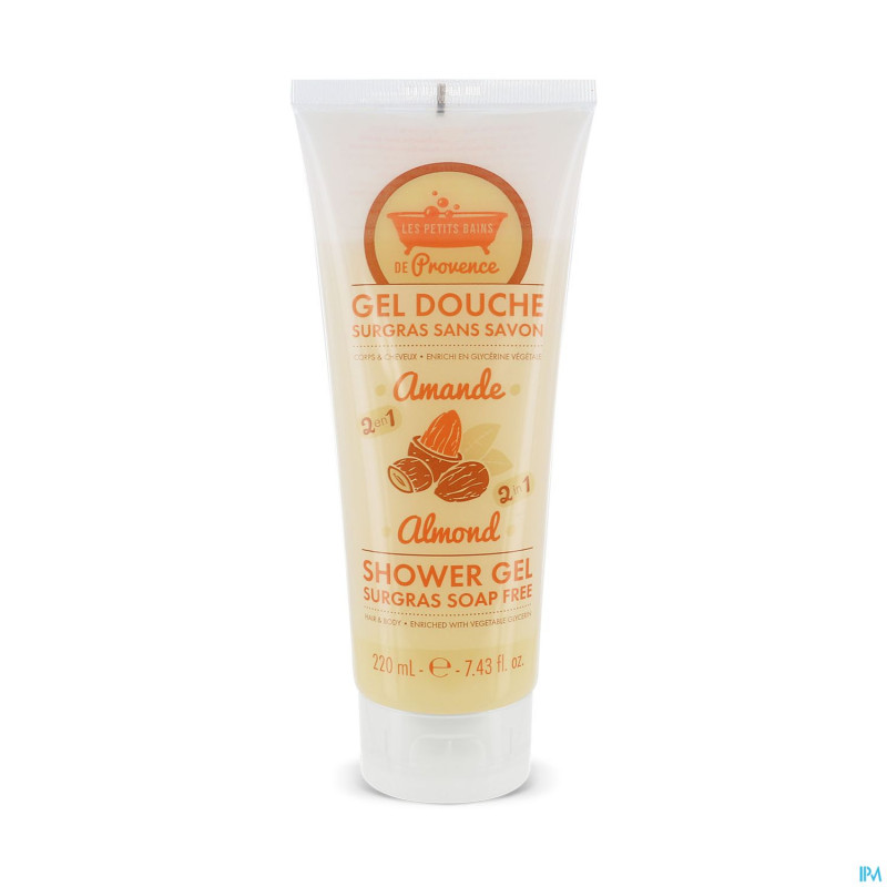 Lpbp gel douche amande    tube   55ml