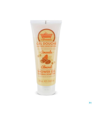 Lpbp gel douche amande    tube   55ml