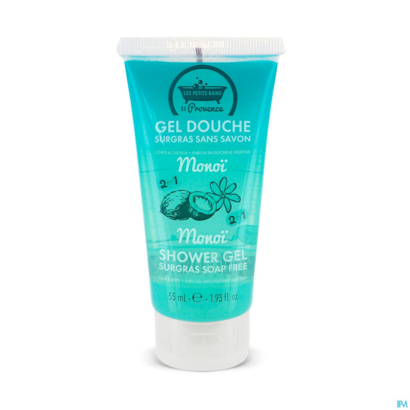 Lpbp gel douche monoi    tube   55ml
