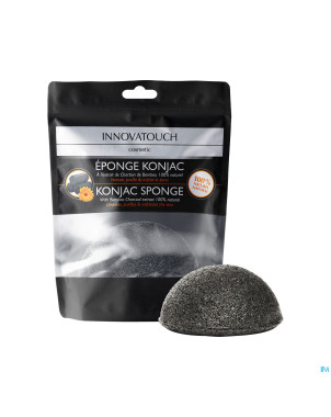 Innovatouch eponge konjac charbon