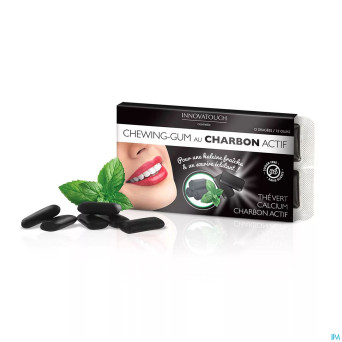 Innovatouch chewing-gum charbon    12 gums