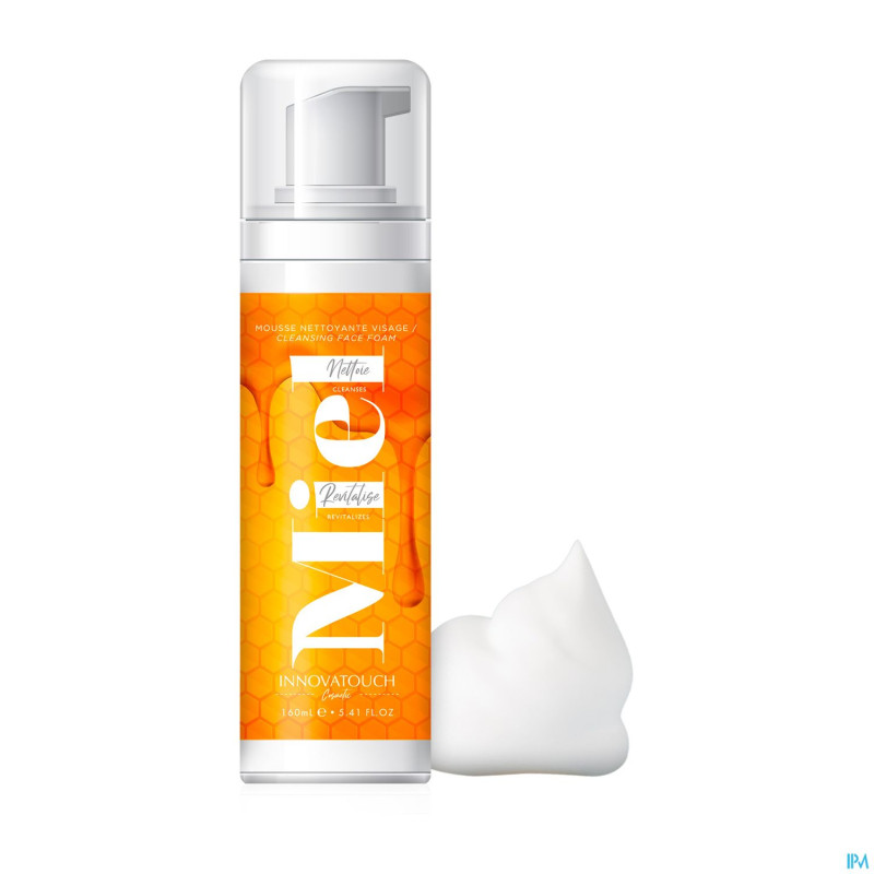 Innovatouch mousse nettoyante miel    160ml