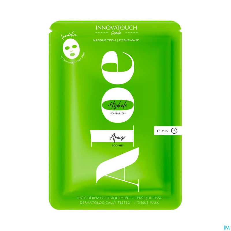 Innovatouch masque tissu aloe vera