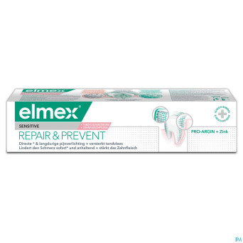 Elmex sensitive dentifrice plus repare&prev.  75ml