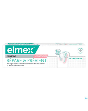 Elmex sensitive dentifrice plus repare&prev.  75ml