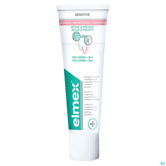 Elmex sensitive dentifrice plus repare&prev.  75ml