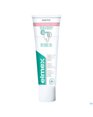 Elmex sensitive dentifrice plus repare&prev.  75ml