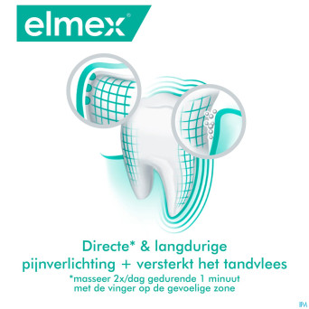 Elmex sensitive dentifrice plus repare&prev.  75ml
