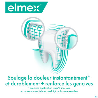 Elmex sensitive dentifrice plus repare&prev.  75ml